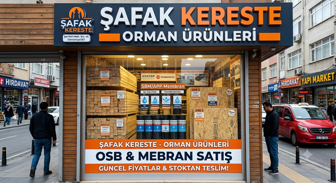 Şafak Kereste Vitrin Görseli